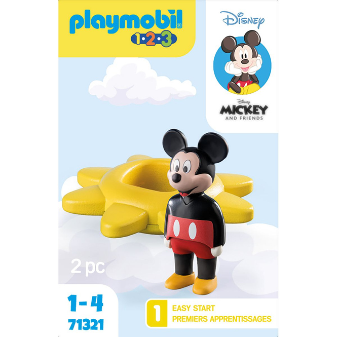 PLAYMOBIL®71321 - Mickys Drehsonne mit Rasselfunktion - Playmobil 1-2-3 & Disney