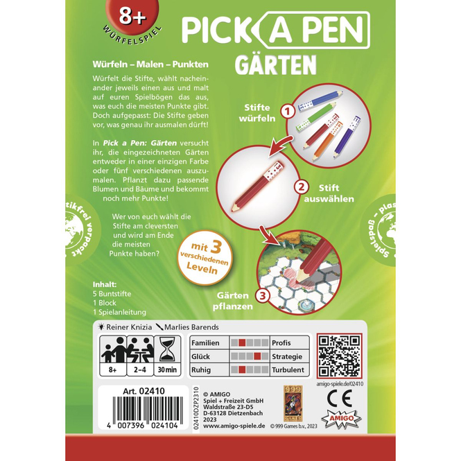 Pick a Pen - Gärten