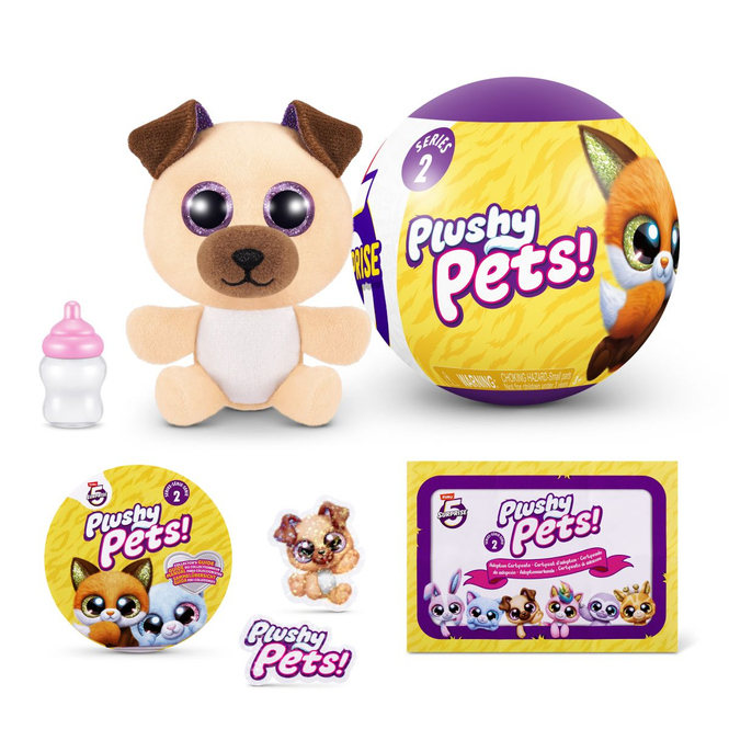 5 Surprise - Plushy Pets Serie 2 - 1 Stück