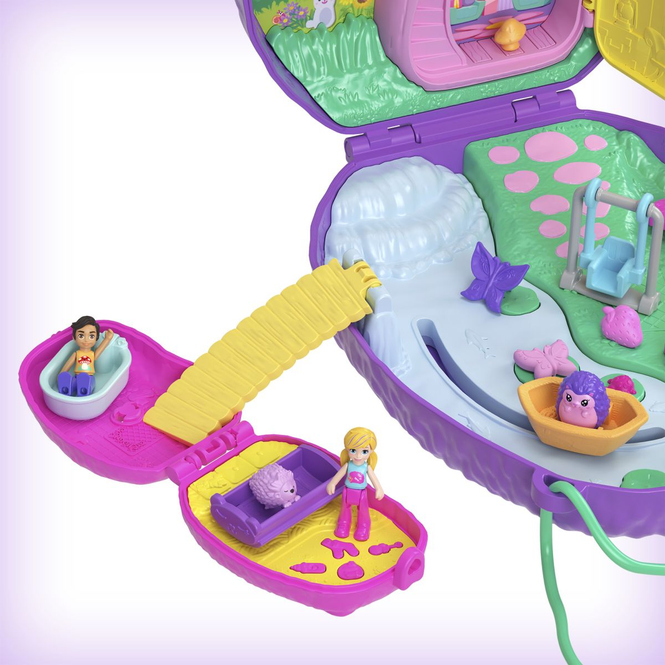 Polly Pocket - Igel-Mama & Baby