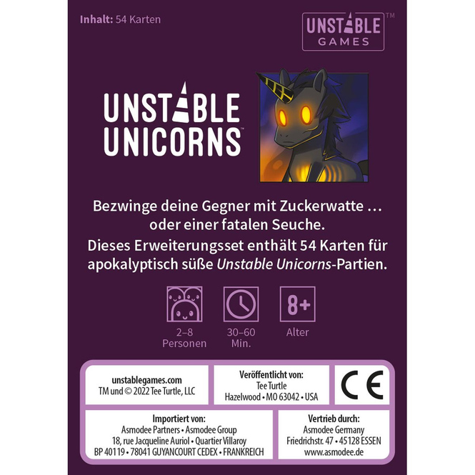 Unstable Unicorns - Kartenspiel -Erweiterungsset