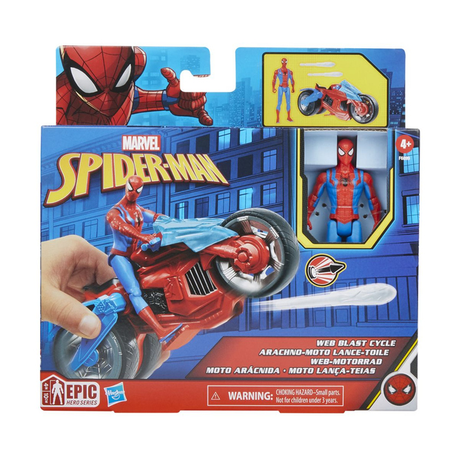Marvel - Spider-Man - Motorrad - Spielset