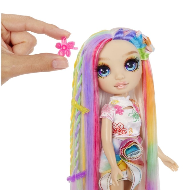 Rainbow High - Hair Chalk & Style Puppe - Amaya - Rainbow