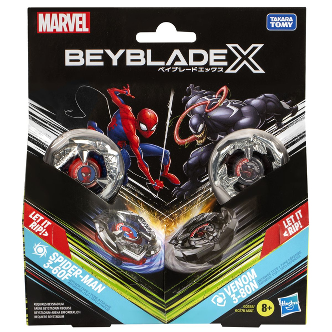 Beyblade X - Marvel Collab - Multipack Set - 1 Set