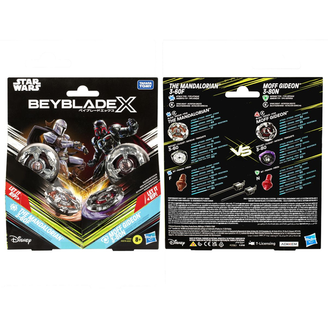 Beyblade X und Star Wars - Multipack Set