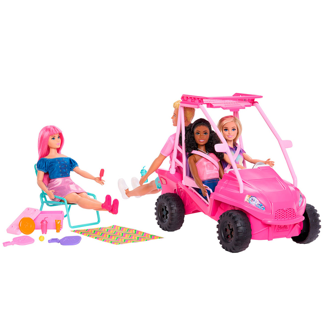 Barbie Mysteries - Beach Detectives - Ultimativer Strandbuggy - Spielset