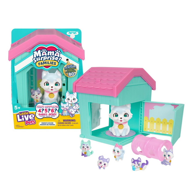 Little Live Pets - Mama's Haus mit Welpen