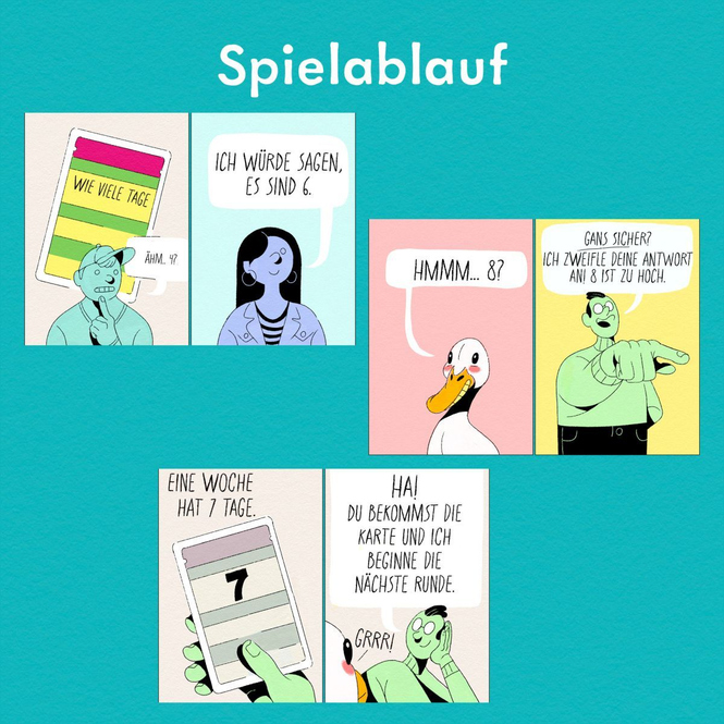 Gans sicher? - Kartenspiel
