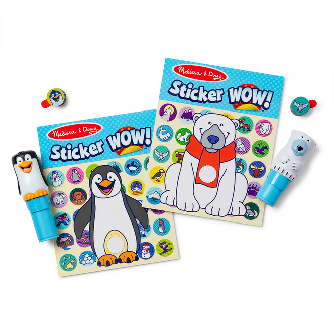 Melissa & Doug - Sticker Wow! - Winter Vorteilspack