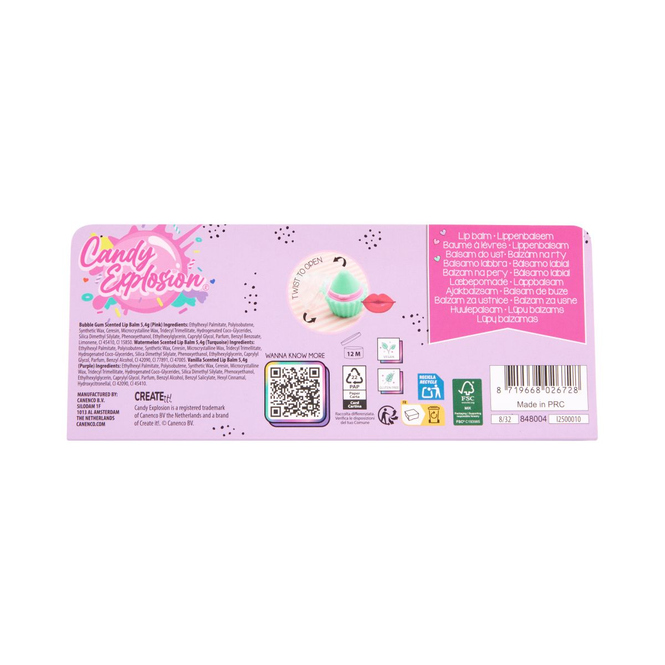 CREATE it! - Candy Cupcakes Lipbalm - 3er Set