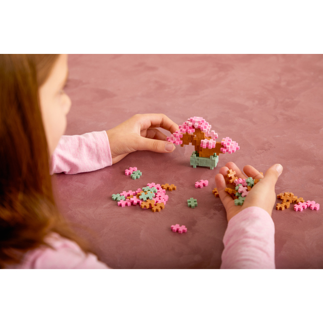 PlusPlus - Bausteine Bonsai pink - 50 Teile