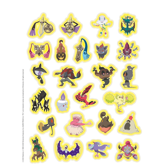 Pokémon - Der grosse Glow-in-the-dark Stickerspass