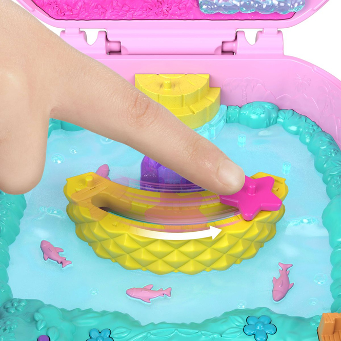 Polly Pocket - Ananas-Äffchen-Schatulle
