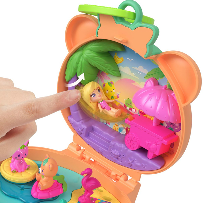 Polly Pocket - Plüschbär-Schatulle