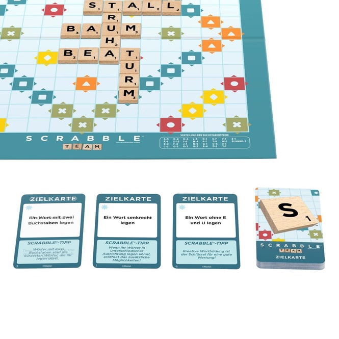 Scrabble Original Holz 2in1