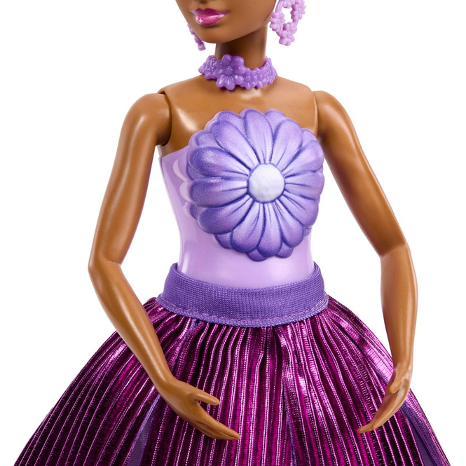 Barbie - Flower Surprise Puppe - Lila Gänseblümchen