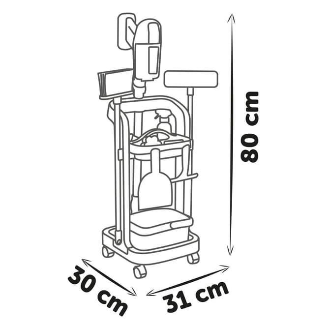Rowenta - Reinigungs-Trolley