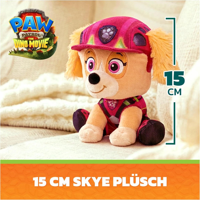 PAW Patrol - Plüschfigur - Dino Movie - Skye