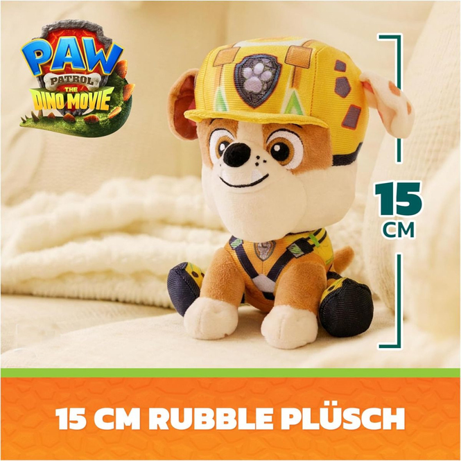 PAW Patrol - Plüschfigur - Dino Movie - Rubble