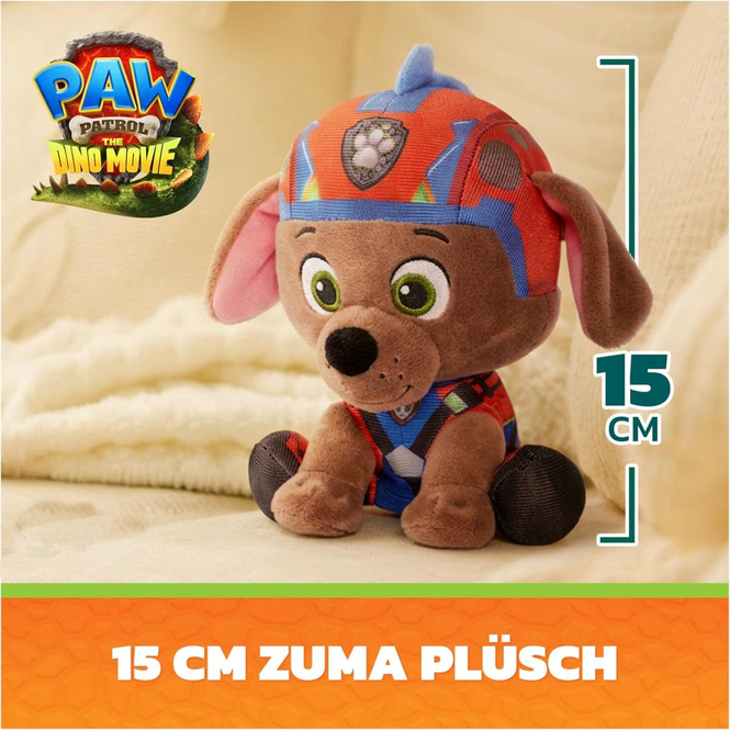 PAW Patrol - Plüschfigur - Dino Movie - Zuma