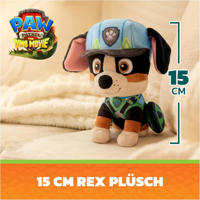 PAW Patrol - Plüschfigur - Dino Movie - Rex