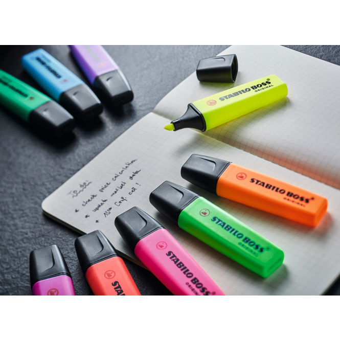 STABILO Textmarker BOSS Original - 2er Pack - sortiert