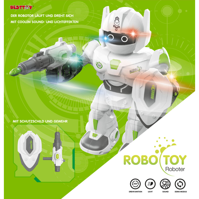 Besttoy - Roboter - Robo Toy - ca. 24 cm