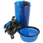 Hundezubehör - Futter- und Wasserbehälter - blau - Bild 4