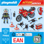 Playmobil® 71466 - Feuerwehrmotorrad am Unfallort - Playmobil® Action Heroes - Bild 4