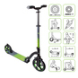 muuwmi - Aluminium Scooter Pro - Tretroller - grün - Bild 4