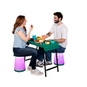 Faltbares Campingset - Tisch und Hocker - schwarz - Bild 4