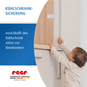 Kindersicherung - Kühlschrank-Sicherung - weiß - Bild 4