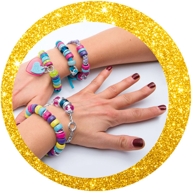 Crazy Chic - Trendige Perlenarmbänder - Clementoni
