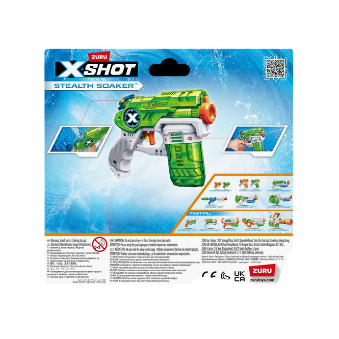XShot - Wasserpistole - Warfare Stealth Soaker - 1 Stück