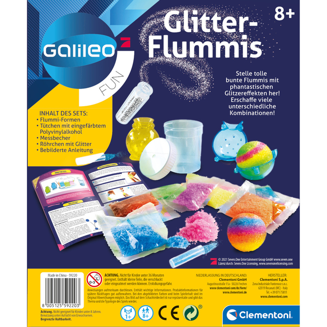 Galileo - Glitter Flummis