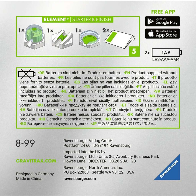 Gravitrax POWER - Element - Starter & Finish