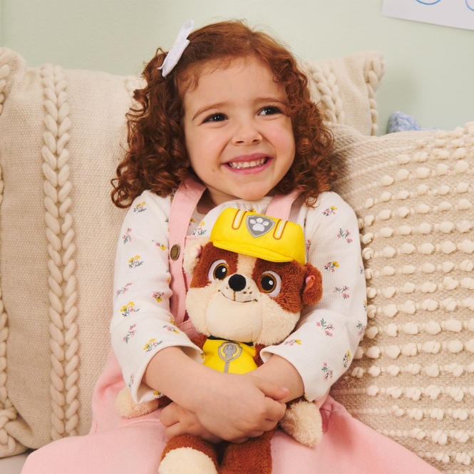 Paw Patrol - Plüschfigur Rubble - ca. 33 cm 