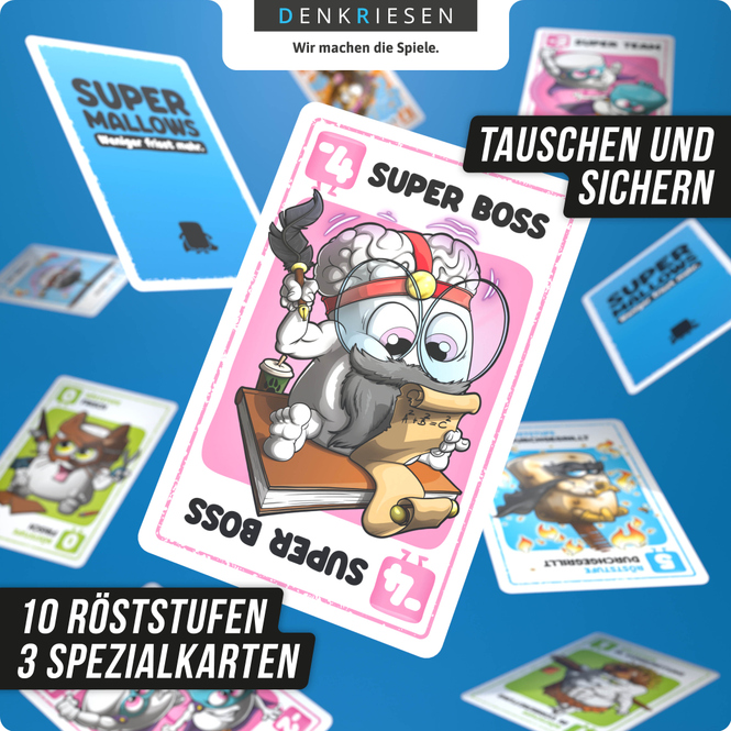 Supermallows - Weniger frisst mehr - Das Kartenspiel