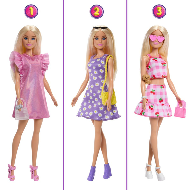 Barbie - Traumkleiderschrank mit Puppe - Spielset