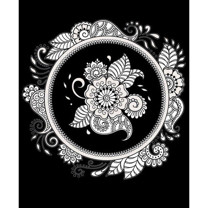 Creative Time - Spirit & Soul - Magic Nights - Glitzer-Malbuch 