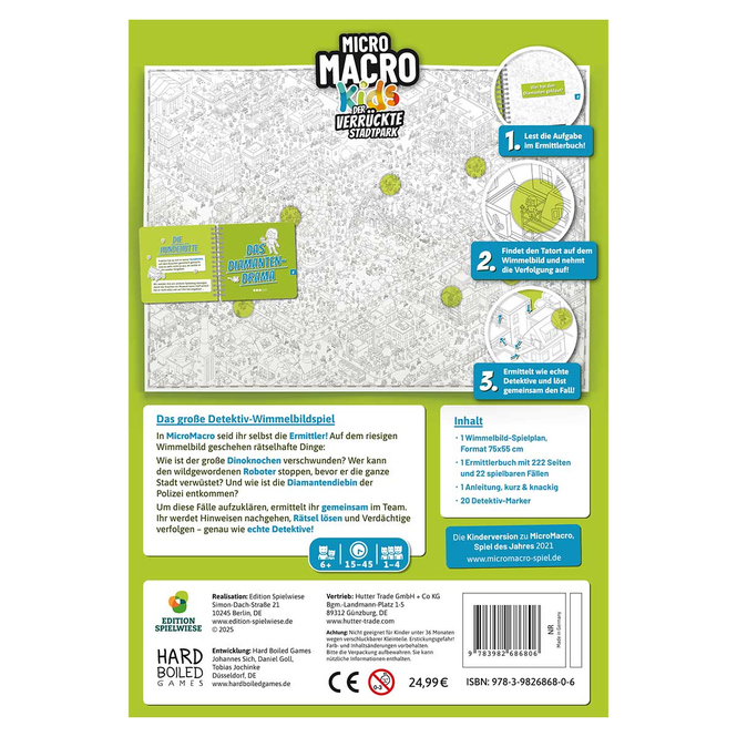 Micro Macro Kids - Der verrückte Stadtpark - Spiel