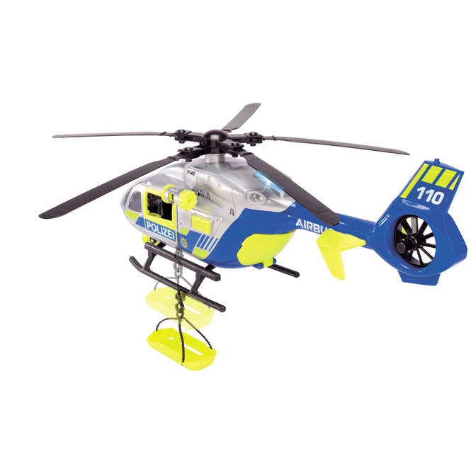 Giant Police Helikopter - mit Trage und Seilwinde - ca. 54 cm