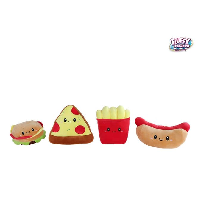 Plüschfigur - Fast Food - 1 Stück
