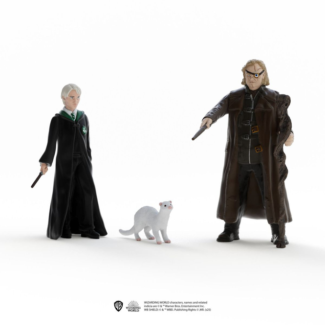 schleich® - HARRY POTTER™ - Mad Eye Moody & Draco Malfoy mit Frettchen - 14907