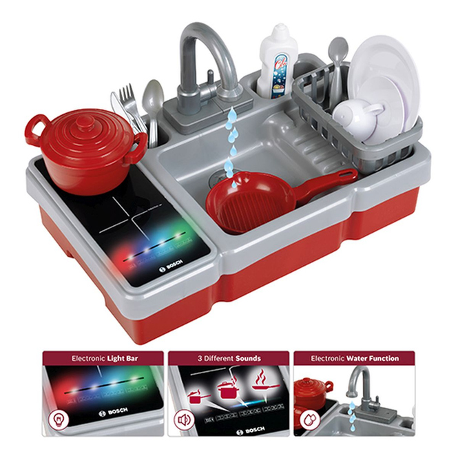 Bosch - Spüle mit Wasserfunktion und Kochfeld