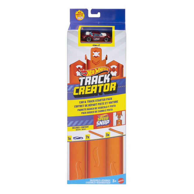 Hot Wheels - Spielset - Starter Pack - Creator Track & Car