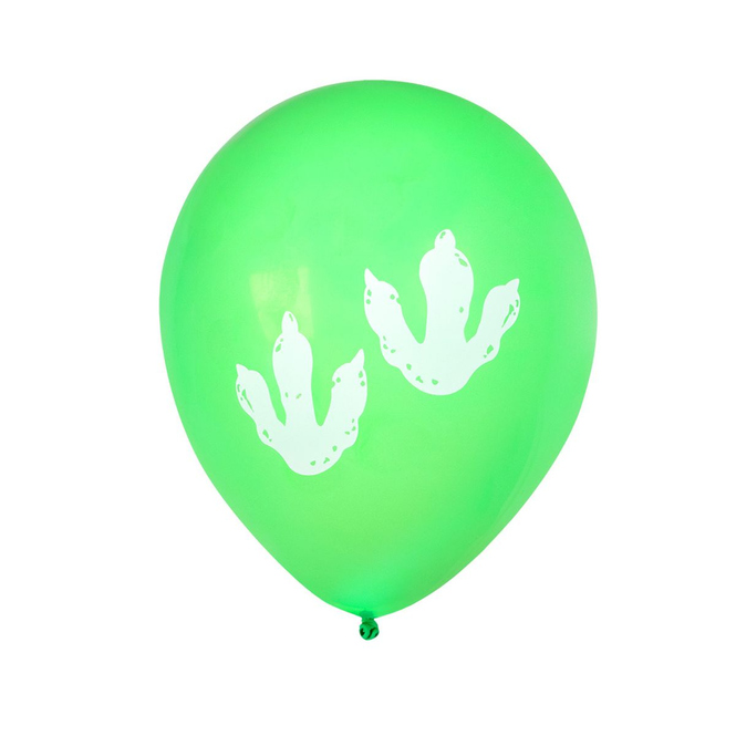 6 Luftballons - T-Rex - ca. Ø 25 cm