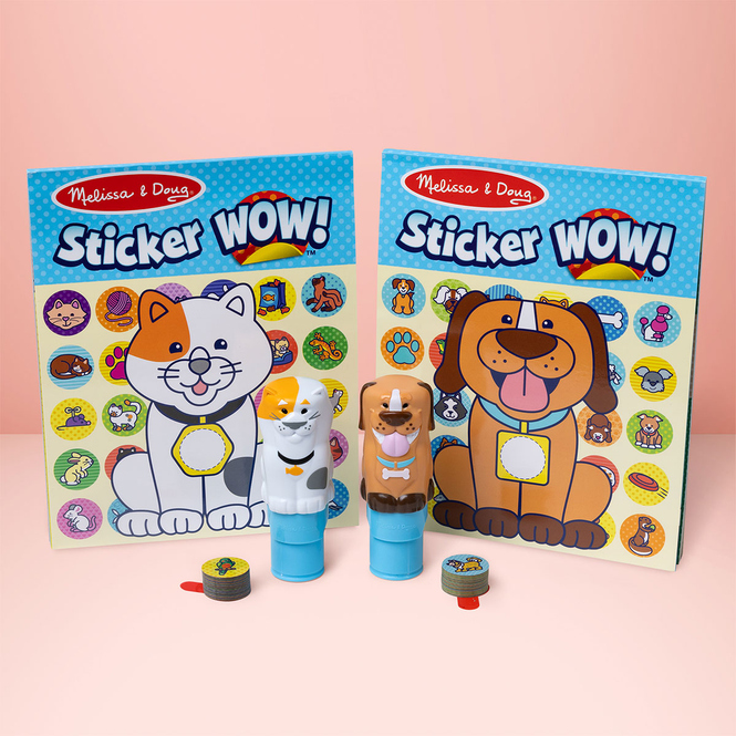 Melissa & Doug - Sticker Wow! - Sticker-Stempelset