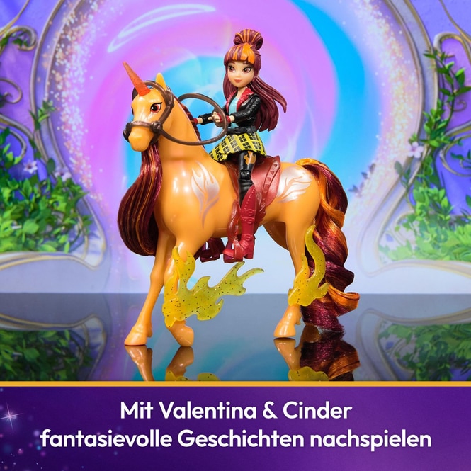 Unicorn Academy® - Valentina und Einhorn Cinder - Spielset