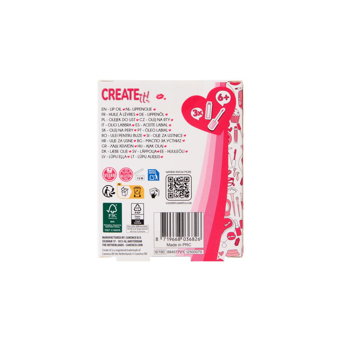 CREATE it! - Lippenöl - 3er Set